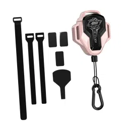 MERISHOPP Bike Tow Rope Portable Sturdy Cycling Towing System for Adults Kids Children Pink image 3