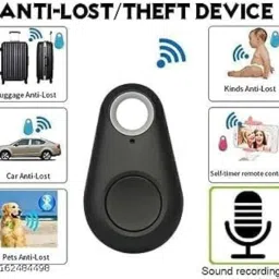 DRUMSTONE (𝗦𝗲𝗽𝘁𝗲𝗺𝗯𝗲𝗿 𝗦𝗽𝗲𝗰𝗶𝗮𝗹 𝟭𝟱 𝗬𝗲𝗮𝗿𝘀 𝗪𝗮𝗿𝗿𝗮𝗻𝘁𝘆) Wireless Bluetooth Anti-Lost Alarm Device - GPS Locator & Tracker for Key with Camera Remote Shutter & Recording image 4