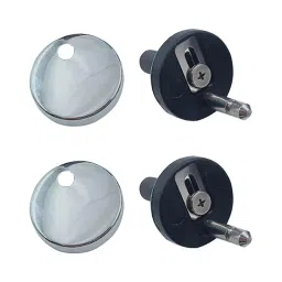 ECOMISTIQ® 2Pcs Durable Top Fix Toilet Seat Hinge Fittings Quick Release Hinges|Home & Garden|Home Improvement|Plumbing & Fixtures|Toilet Seats image 2