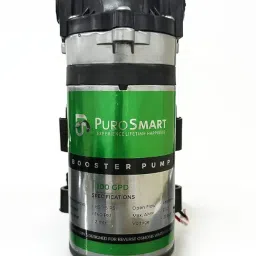 PURO SMART RO Water Purifier Booster Pump, 100 GPD, Universal Motor with Copper Welding, Noiseless Operation, 1 Year Warranty image 1