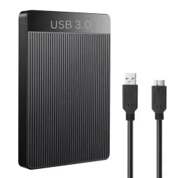 1TB Portable External Hard Drive 2.5'' USB 3.0 with HARDDRIVE CASE (Black) (k-UL) image 5