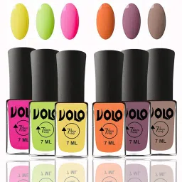 Volo Nail Polishes Set of 12 Unique Long Lasting Colors Modern Shades Multi colors image 1
