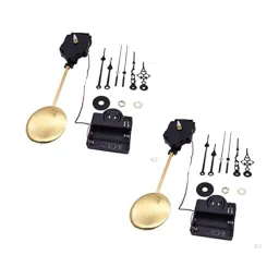 bnf® 2x Pendulum Clock Movement DIY Movement Set | Replacement Parts & Tools | Clocks | Home Decor image 1