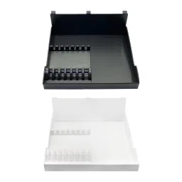 merishopp Clipper Tray Organizer Practical Barber Tool Box for Home Use Salon Stylists Black |Health & Beauty | Salon & Spa Equipment | Scissors & Shears image 2