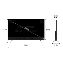 Blaupunkt 126 cm (50 inches) Quantum Dot Series 4K Ultra HD QLED Google TV 50QD7010 (Black) image 5