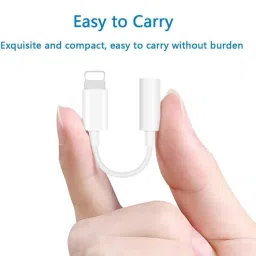 THE BLACK TECH for iPhone Aux Adapter Converter Dongle Audio Cable Lightning to 3.5 mm Headphone Jack Adapte image 5