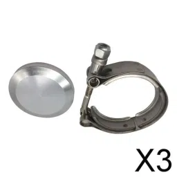 STYLEHEAVEN 3x50mm BOV Block Off Plate Cap Flange Adapter Plug Blanking Plate Clamp|Motors|Parts & Accessories|Car & Truck Parts|Turbos, Nitrous, Superchargers|Turbo Chargers & Parts image 2