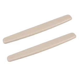 bnf bnf® 4x2 Pieces Beige Plastic Bridge Saddle for Folk Acoustic Guitar Parts | Guitars & Basses | Parts & Accessories | Guitar Parts | Saddles image 3