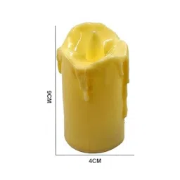 ER OLIFIN LED Tealight Candle Set, Battery Operated, Multicolour, Pack of 6, Indoor Decorative Lights for Home, Living Room image 5