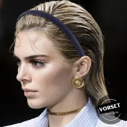 vorset 6 PCS Thin Hair Bands with Teeth, Plastic Headbands for Girls, Non-Slip Teeth Comb Headbands - 6 Colors, Short Morandi Hair Accessories image 4
