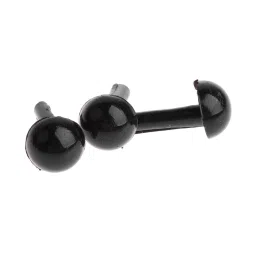Meri Shopp 200 Pieces Black PVC Safety Eyes for Teddy Bear Doll Animal Toys 4MM image 4