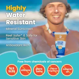 Stream2Sea Stream2Sea 6-Pack Natural Travel Sized Toiletries, 1oz Sample Size Shampoo, Conditioner, Lotion, Mineral Sunscreen SPF 20 and SPF 30 and After Sun Gel image 3