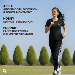 Carbamide Forte Ayurvedic Cholesterol Care Juice - 1L | Cholestrol Juices Contains Honey With Apple Cider Ginger Garlic, Helps In Digestion | Sugar free Cholesterol Care Juice 1000 ml image 5