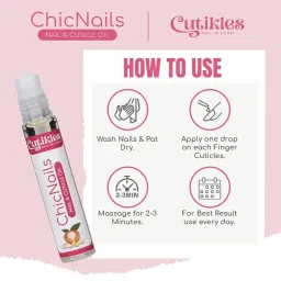 CUTIKLES Cuticle Oil Roll-On. Nourishing & Hydrating Formula for Healthy Nails. Easy-to-Apply Roll-On Bottle, Perfect for Dry Cuticles & Nail Care, Compact & Travel-Friendly - 10ml image 4