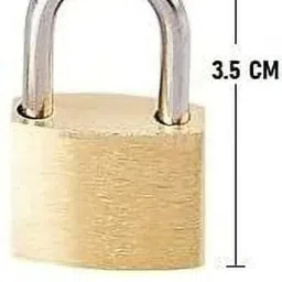 Pack of 4 Push Metal Lock with 2 Keys Each for Suitcase Bags/Luggage Bag image 3