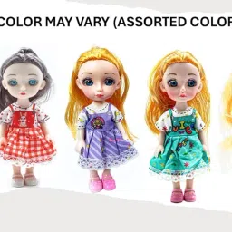 Gemcza Alia Doll Set with Puppy Carriage Theme and Accessories | Pretend Roleplay Set with Alia Doll, Cute Dogs, Carriage for Dogs | Suitable for 3+ Years image 3