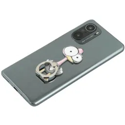 KolorFish Funky Mobile Phone Ring Grip Holder Stand 360 Degree Rotation with Finger Ring for All Mobile Phone and Tablet (Universal) Ostrich image 2