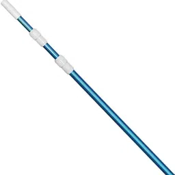 POOLWHALE Professional 12 Foot Blue Anodized Aluminum Telescopic Swimming Pool Pole,Adjustable 3 Piece Expandable Step-Up,for Skimmer Nets, Vacuum Heads and Brushes, Strong Grip & Lock image 4