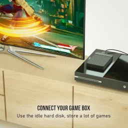 1TB Portable External Hard Drive 2.5'' USB 3.0 with HARDDRIVE CASE (Black) (k-UL) image 3