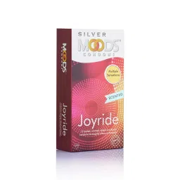 Moods Silver Joyride Condoms, 12 Count Each,Pack of x 2 image 1
