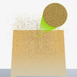 Creality Official Ender 3 V3 Plus Build Plate Gold Textured Surface 315x310mm PEI Sheet Flexible Removable Spring Bed Plate for K1 Max, Ender 3 V3 Plus, Ender 3 S1 Plus(Without Magnetic Base) image 1