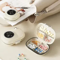 Koixurey Portable Weekly Pill Organizer Box for Daily Medication - Mini 7-Day Travel Pill Case, Reusable, Portable image 2