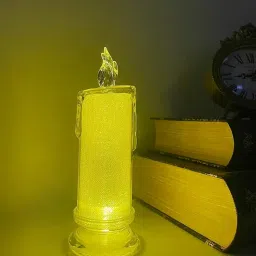 LED Flameless Candles – Battery Operated Tea Light with Dancing Flame Effect, Safe Decorative Lights for Home, Diwali, Wedding & Festivals image 1