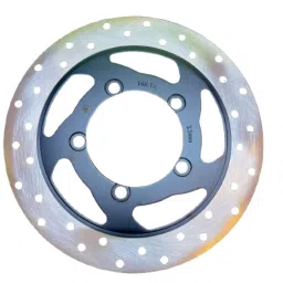 VTRUST Front Brake Disc Plate Compatible for Bajaj Platina 110, Motorcycle Spare Part image 4