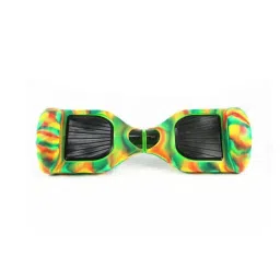 MERISHOPP Silicone Full Cover Protector For 6.5" Self Balancing Scooter Colorful Camo image 1