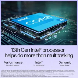 HP 15, 13th Gen Intel Core i3-1315U, 8GB DDR4, 512GB SSD, (Win 11, Office 21, Grey, 1.59kg), Anti-Glare, Micro-Edge,15.6-inch(39.6cm), FHD Laptop, Intel UHD Graphics, 1080p FHD Camera, fd0006TU image 3