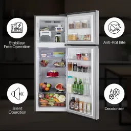 LG 343 L 3 Star Frost-Free Smart Inverter Double Door Refrigerator (GL-S382SDSX, Dazzle Steel, Convertible with Express Freeze) image 3