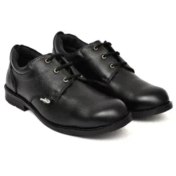 stonix STONIX® Aerolite Leather Safety Shoes Lightweight | Steel Toe Protection | Formal Look & TPR Sole | Slip-Resistance Sole, Heavy Duty Work,(SIZE-07, Premium Black) image 1