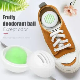 Furret Portable mini deodorant ball household shoe odor deodorant shoe cabinet wardrobe odor aromatherapy deodorant ball (6 PCS),for At-Home image 2