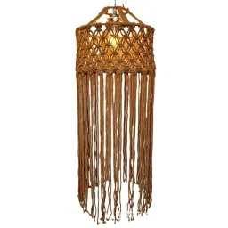 TRENDYNEST Macrame Lamp Shade Pendant Ceiling Light Cover For Living Room Hotel Bedroom | Lamps, Lighting & Ceiling Fans | Lamp Shades image 1