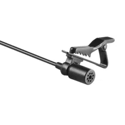 Boya ByM1 Auxiliary Omnidirectional Lavalier Condenser Microphone with 20ft Audio Cable (Black) image 4