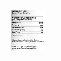 Chef's Basket - Durum Wheat Fusilli Pasta | Vegetarian | Made with Durum Wheat Semolina | 500 gm image 1