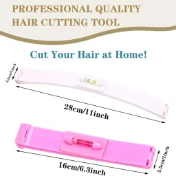 GOHO Battery Powered Hair Cutting Kit Clip Trim Bang Cut DIY Home Trimmer Clipper Styling Tool for Women image 2