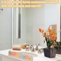 Sink Splash Guard in Kitchen, Cartoon Kitchen Sink Water Splash Guard, Splash Guard Kitchen Sink to Keep Floor Dry, for Control Splashing Water image 4