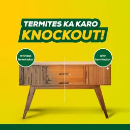 Pidilite Terminator Eco-Friendly Termite Killer Refill pack Termite, Borer, Insect Repellant & Control - For home, kitchen and Wood Preservative (1 litre) image 2