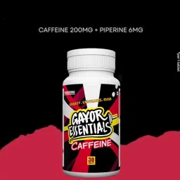 Gayor Essentials Caffeine + Piperine 106 mg (30 Tablets, Pack of 3) | Preworkout, Helps Focus Concentration, Improve Mental Focus & Energy, Healthy Body, Men and Women image 1
