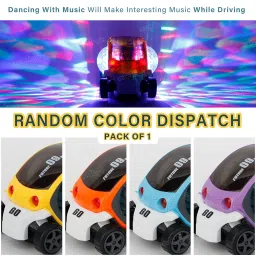 Zest 4 Toyz Stunt Car 360 Degree Rotating Stunt Car Bump and Go Toy with 4D Lights & Sounds Musical Car Battery Operated Toy for Kids - Assorted (Pack of 1) image 5