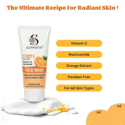 SOPHISTIA Skincare Combo – Facewash, Coffee Scrub & Day-Night Cream (100ml Each) | Brightens, Exfoliates & Hydrates | With Vitamin C, Niacinamide, Retinol & Coffee | Men & Women | Pack of 3 image 2