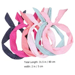 uniqmart UniQMart® Rechargeable LED Headbands for Women: 6-Pack Yoga, Shower, & Decor Headbands with Long-Lasting Battery image 1