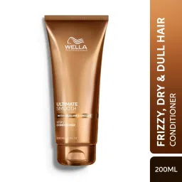 Wella Professionals Ultimate Smooth Conditioner with Squalane and Omega-9 for dry, dull, & frizzy hair | 200ml image 2