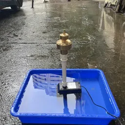 ANMSALES 1'' 2 Step Brass Column Firework Fountain Nozzle Shower Nozzle. image 5