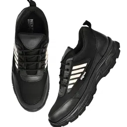 NIXFLEET MaxGuard Safety Shoes for Men with Steel Toe Sports Look | Comfortable and Light Weight | Heavy Duty Safety Shoes with Slip Resistant Black UK7 image 1