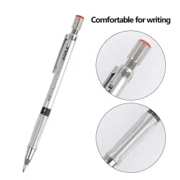 worison Set of 3 Mechanical Lead Pencil and 12 Black Leads image 2