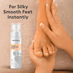 PROTOUCH Callus Remover Spray | Natural Exfoliation with Green Tea Extract and Aloe Vera Extract | Nourishing Coconut Oil & Olive Oil | Instantly Smooth, Soft Feet | 100ml image 1
