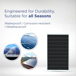 Eastman EMP50W - 50W Mono Perc Non-DCR Solar Panel (Pack of 1) Suitable for Home, Office & Shops | 10 Years Product Warranty | 25 Years Performance Warranty | Superior Low Light Performance image 2