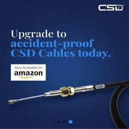 CSD AUTOMOTIVE Accelerator Cable Compatible with Bajaj 4ST 2019 (BS-4) / Maxima X-Wide (Petrol/CNG/LPG)_AT161210 image 5